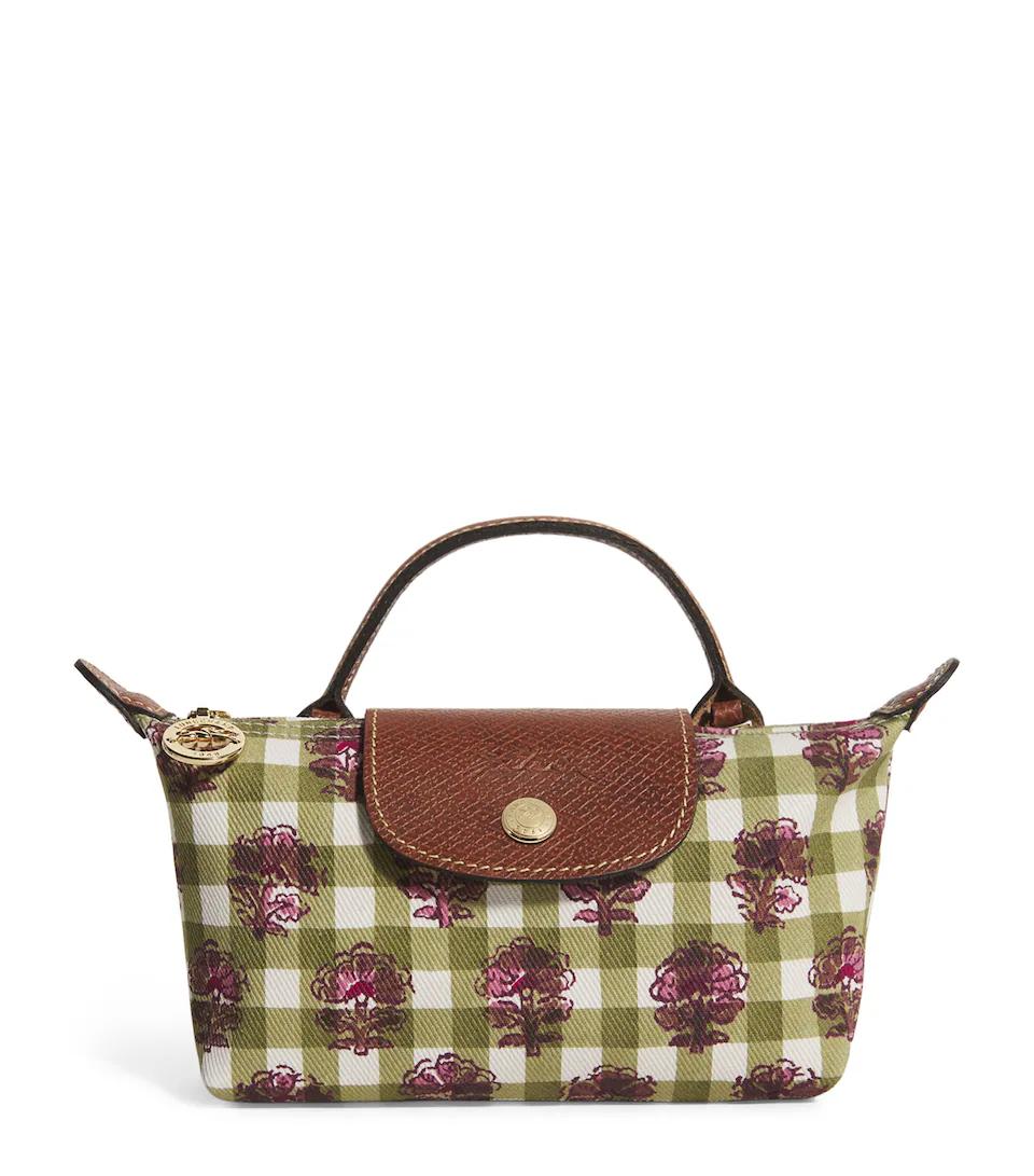 🌸法國代購 Longchamp NouveautéPochette XS Le Pliage CollectionToile - Artichaut | 預訂 付款後起計一個月左右到港(PM報價)