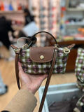 🌸法國代購 Longchamp NouveautéPochette XS Le Pliage CollectionToile - Artichaut | 預訂 付款後起計一個月左右到港(PM報價) 娉婷貿易公司 Exquisite Beauty Trading Company