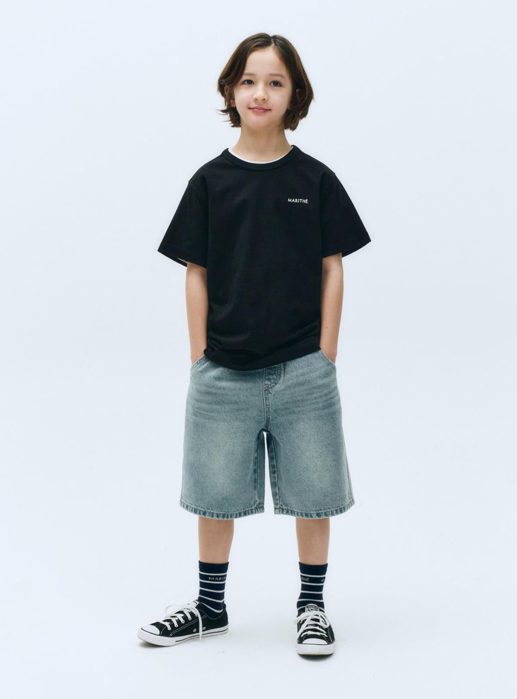 31/3截🌸MARITHE FRANCOIS GIRBAUD 韓國專門店/免稅店 2025年新款折扣優惠‼️ 兒童短袖兩件套 | 預訂約3-4星期(自行備註尺寸)