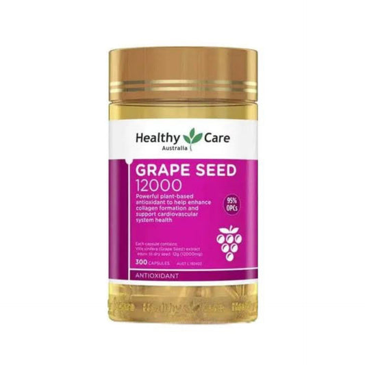 Supplier has ready stock 💫Healthy Care Grape Seed Capsules 300 capsules | Pre-orders will be returned to the warehouse for delivery on Tuesdays and Thursdays. It will take about 3-5 working days to arrange and ship the order.