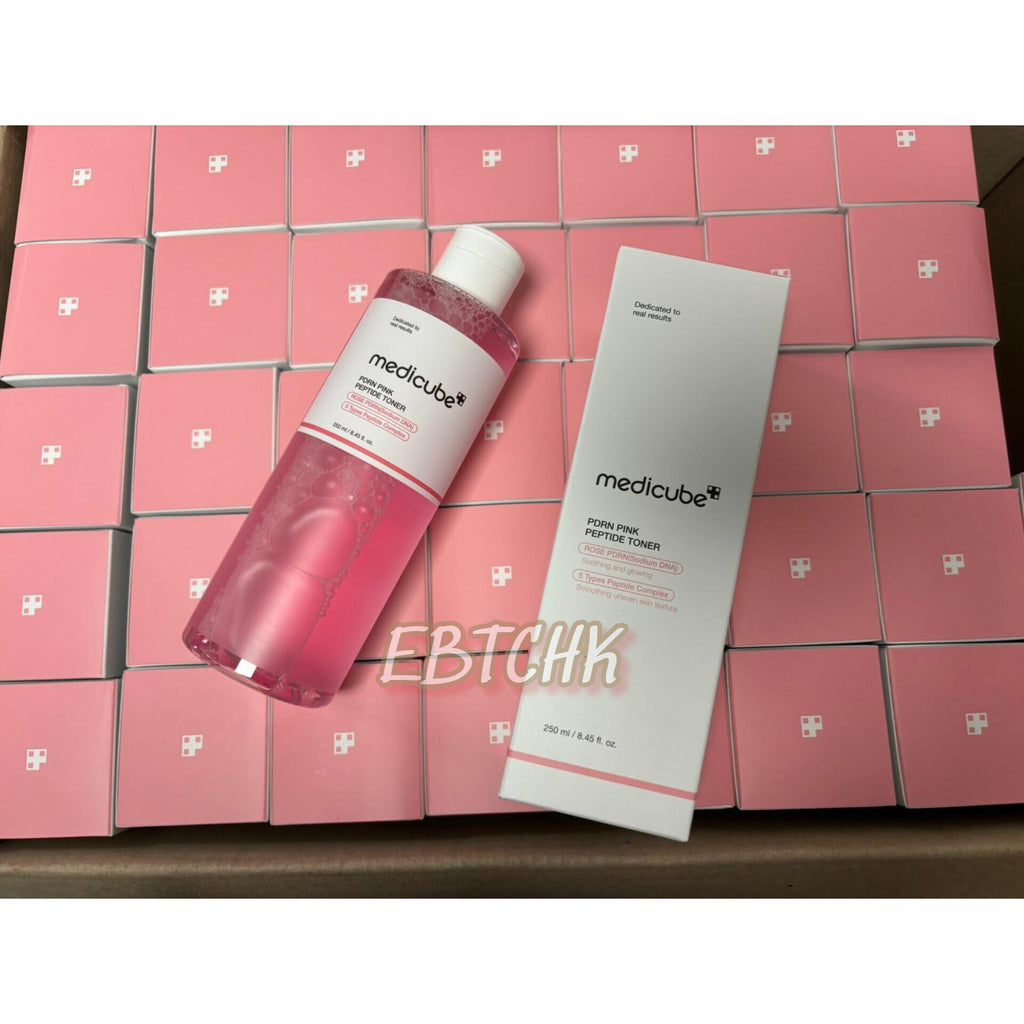 現貨🩷Medicube PDRN 粉紅修護舒緩水250ml | 落單後約3-5個工作天寄出 娉婷貿易公司 Exquisite Beauty Trading Company