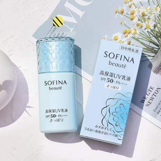 限量170 售完即止💫日本 SOFINA beauté 高保濕活膚防曬乳液(清爽型) SPF50，PA++++ 30ml | 預訂約3-4星期