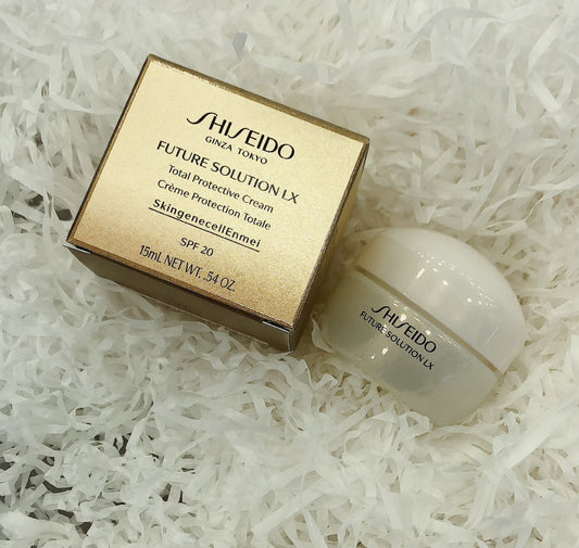 💫香港專櫃貨 Shiseido 資生堂 時光琉璃日霜 SPF 20 小樣15ml | 預訂1-2星期