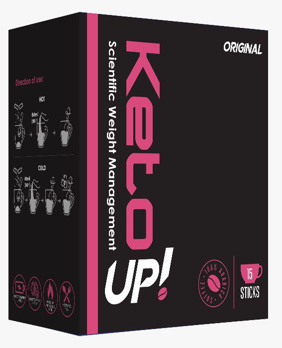 💫馬來西亞KETO UP!瘦身減肥咖啡 (1盒15包) （新包裝）三個月即見效 正版 | 預訂約2-3星期