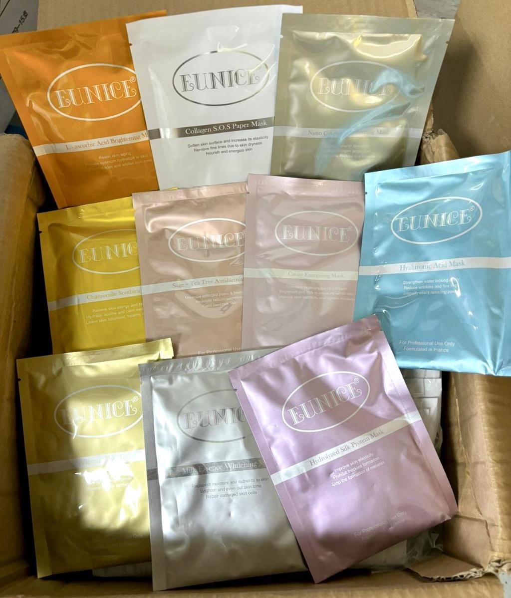 現貨🌸法國Eunice 美容院專用面膜(1 pack10片） | 落單後約3-5個工作天寄出
