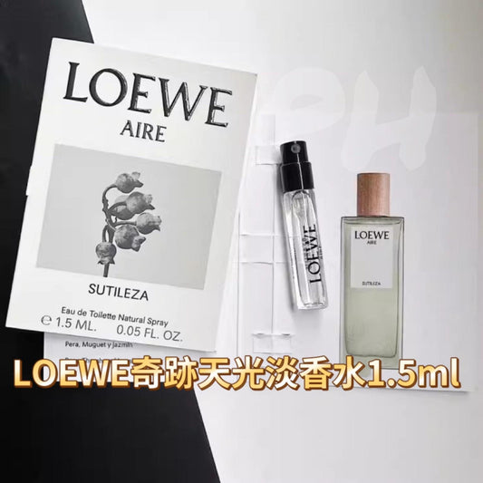 ✅已留500支, 平均$19/支😱😱🌸LOEWE Aire Sutileza Eau De Parfum奇跡天光女款淡香水 1.5ml (2支/套)(港免) | 預訂約8月尾至9月初