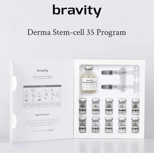 供應商現貨💫韓國 Bravity DERMA STEM CELL 35 PROGRAM 羊膜水幹細胞35修護套盒〔美容院裝〕 | 落單後約3-5個工作天寄出