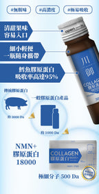 🌸🌟震撼登場🌟川御膠原蛋白18000+ 30ml*10支 | 預訂約1-2星期 娉婷貿易公司 Exquisite Beauty Trading Company