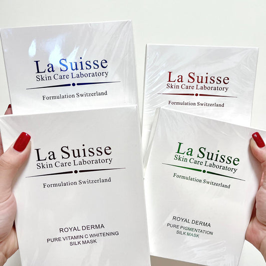 供應商現貨🌸La Suisse 經典皇牌蠶絲面膜 6款 ★1盒6片 | 落單後約3-5個工作天寄出