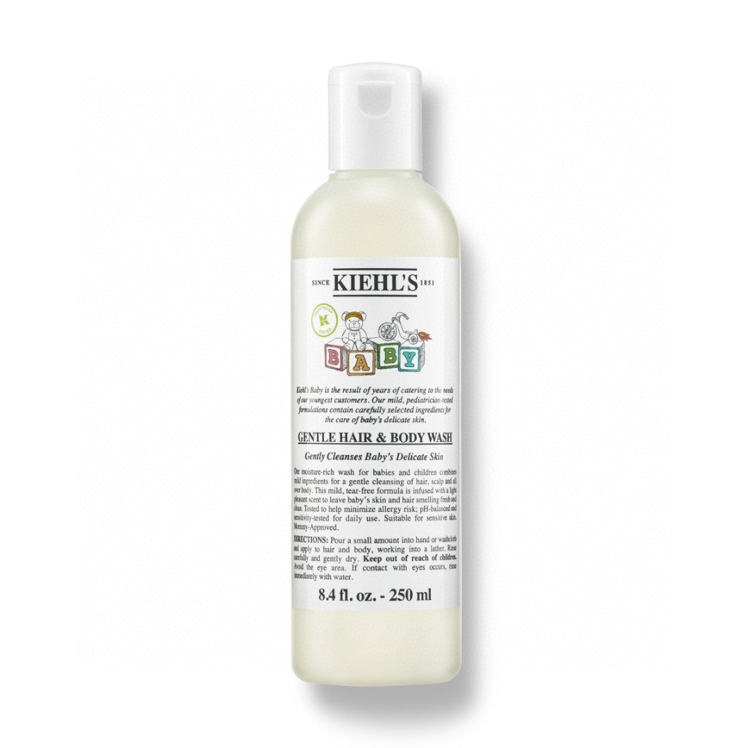 供應商現貨🌸【香港專櫃】Kiehl's科顏氏嬰幼兒童温和洗髮沐浴露二合一250ml | 預訂 逢星期一，三返倉執貨 其後約3-5個工作天寄出
