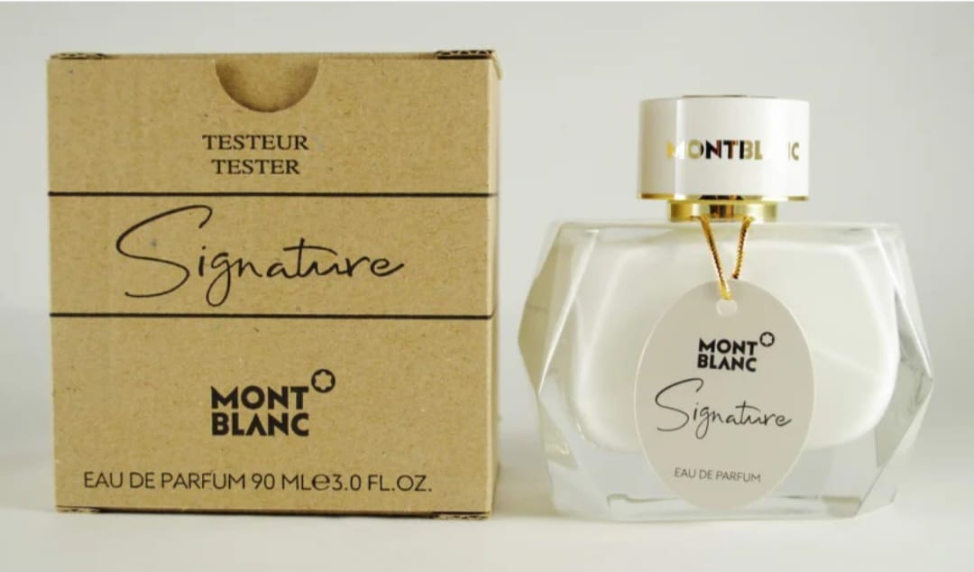 💫免稅正品 MONT BLANC SIGNATURE EDP 90ML TESTER 萬寶龍永恆之名女香EDP 90簡裝(有蓋) | 預訂約2-3星期