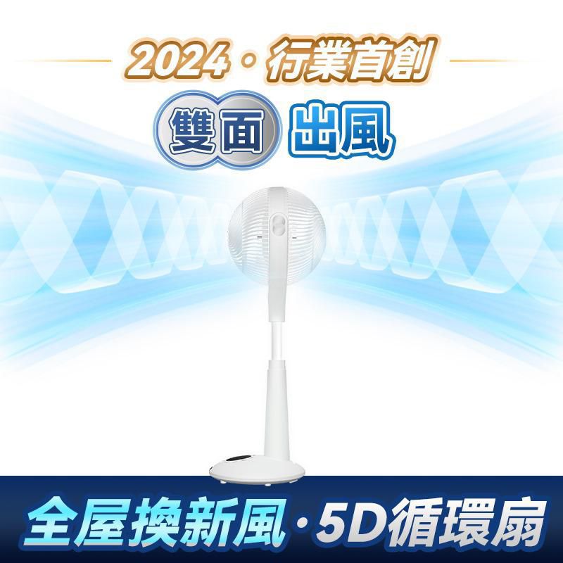 供應商現貨 💫原裝行貨一年保養 日本Yohome 5D全方位雙面雙葉對流淨化智能語音伸縮循環扇 PRO | 落單後約3-5個工作天寄出