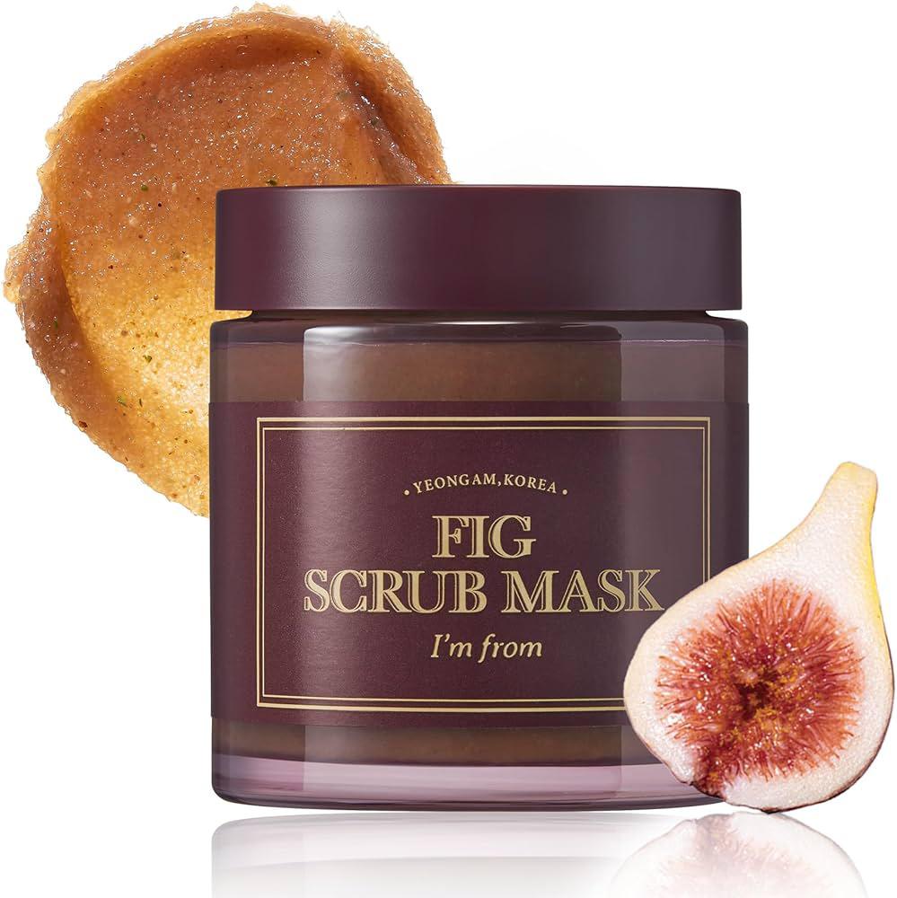 供應商現貨💫I’m from 無花果黑糖磨砂去角質面膜 I’m from Fig Scrub Mask 100ML | 落單後約3-5個工作天寄出