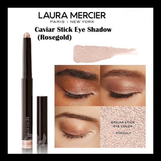 ✅已留150件🌸Laura Mercier caviar stick eye colour 鑽光幻魅眼影筆-Rose Gold 0.5g(有盒) | 預訂約11月初至中