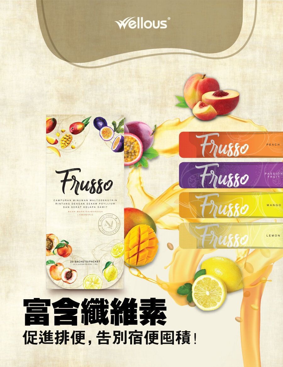 供應商現貨🌸Frusso纖維素