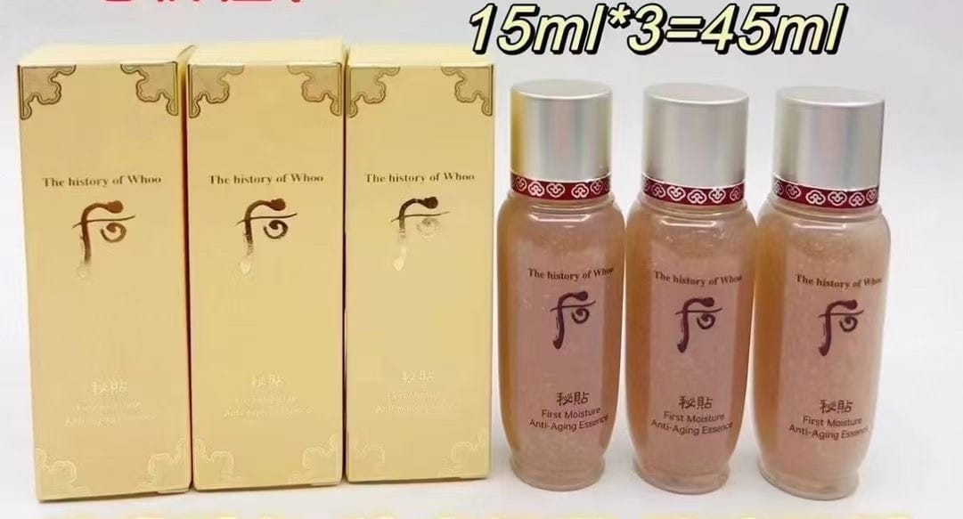 Supplier in stock🌸Hong Kong Counter Whoo Bichup Self-Generating Anti-Aging Essence Sample 15ml | Pre-order: Ships in approximately 3-5 business days after stock arrives at warehouse every Monday and Wednesday.