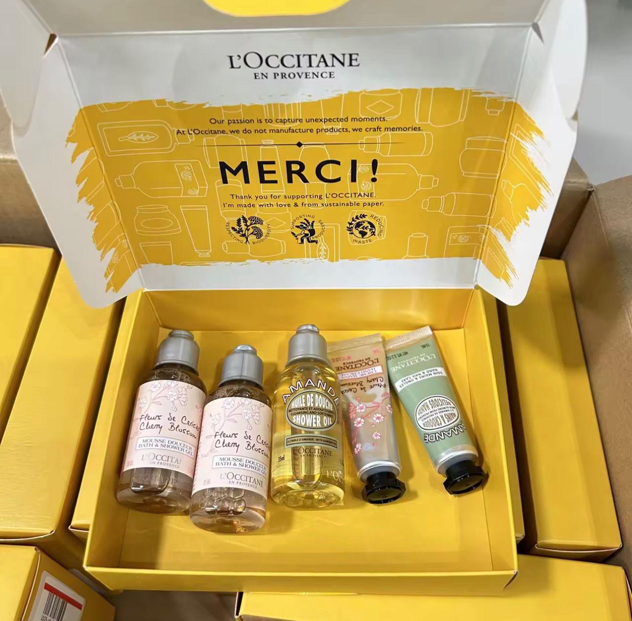 ✅已留100套🌸🇫🇷🇫🇷L’OCCITANE皇牌系列5️⃣件旅行套裝🤩 | 預訂約11月中至尾