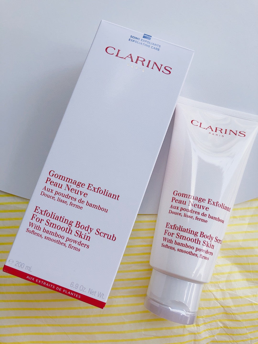 供應商現貨🌸免稅正品 Clarins嬌韻詩身體磨砂膏200ml | 預訂 逢星期一，三返倉執貨 其後約3-5個工作天寄出