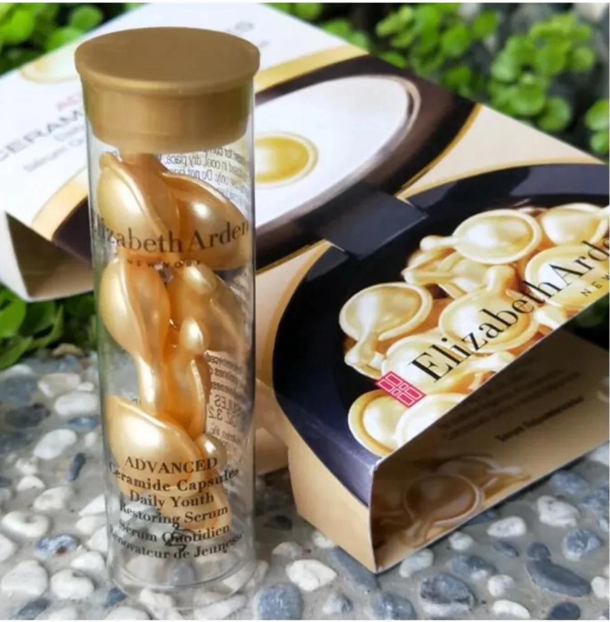 ✅返200件🌸美國品牌🇺🇸ELIZABETH ARDEN 皇牌產品🏆🏆超進化黃金導航眼部膠囊/ 眼膠 (每支7粒) | 預訂約1月初至中