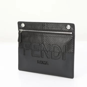 🌸日本中古品代購 Fendi 蛇皮手拿包👜 | 預訂約2-3星期