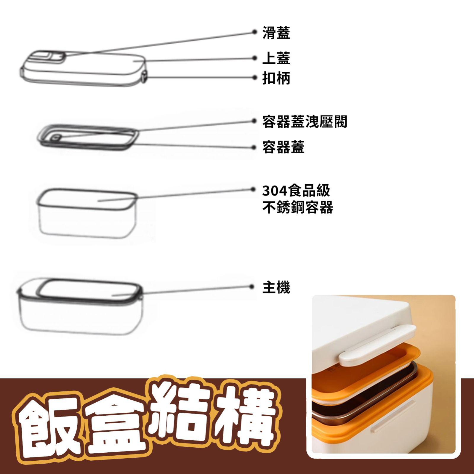 🌸香港行貨 7日保養 VFORMULA - USB充電式電熱飯盒 | 預訂 逢星期一截單 截單後約1-2星期到 娉婷貿易公司 Exquisite Beauty Trading Company