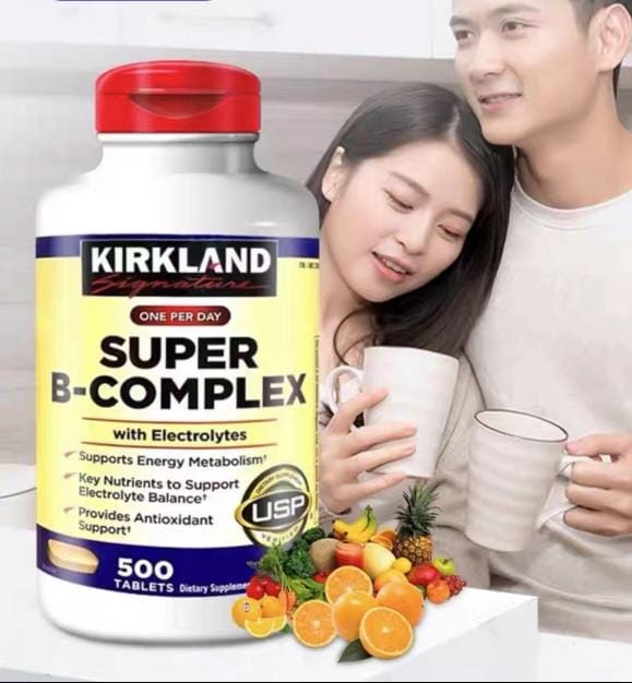 供應商現貨🌸Kirkland Super B-Complex複合維生素B族維B片 500粒 | 預訂 逢星期一，三返倉執貨 其後約3-5個工作天寄出 娉婷貿易公司 Exquisite Beauty Trading Company