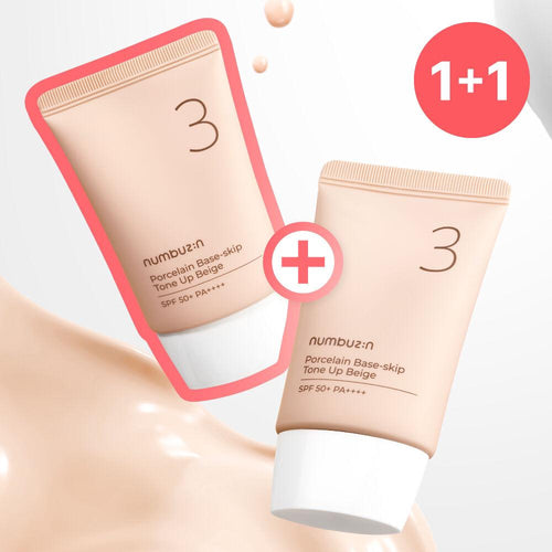 15/1截🌸🇰🇷𝓞𝓵𝓲𝓿𝓮 𝔂𝓸𝓾𝓷𝓰 1月𝓫𝓲𝓰 𝓼𝓪𝓵𝓮 Numbers In No. 3 瓷紋 Padskip Tone Up 米色 35ml+35ml (SPF50+ PA++++) | 預訂約2-3星期 新年前到 娉婷貿易公司 Exquisite Beauty Trading Company