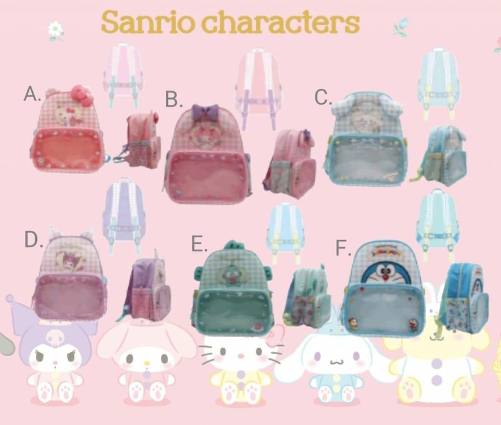 23/1截🌸🌈Sanrio 💯%正版授權‼️🟡Sanrio 小童背包-大🟡 | 預訂約2月尾至3月初