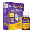 Supplier in stock🌸💜US Ddrops Kids' Vitamin AD Supplement Drops (60-day supply) 1.7ml for ages 1+ | Pre-order Ships every Monday and Wednesday after warehouse processing, then approximately 3-5 business days for delivery