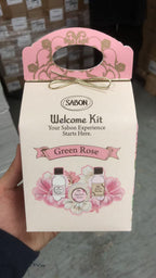 🌸免稅正品 Sabon以色列綠玫瑰三件套（新款）（沐浴油 100ml+身體磨砂膏 60g+絲滑身體乳60ml） | 預訂約1-2星期 娉婷貿易公司 Exquisite Beauty Trading Company