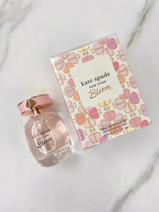 供應商現貨🌸免稅正品 Kate Spade NEW YORK Bloom Eau De Toilette 桃氣花語淡香水100ml | 預訂 逢星期一，三返倉執貨 其後約3-5個工作天寄出