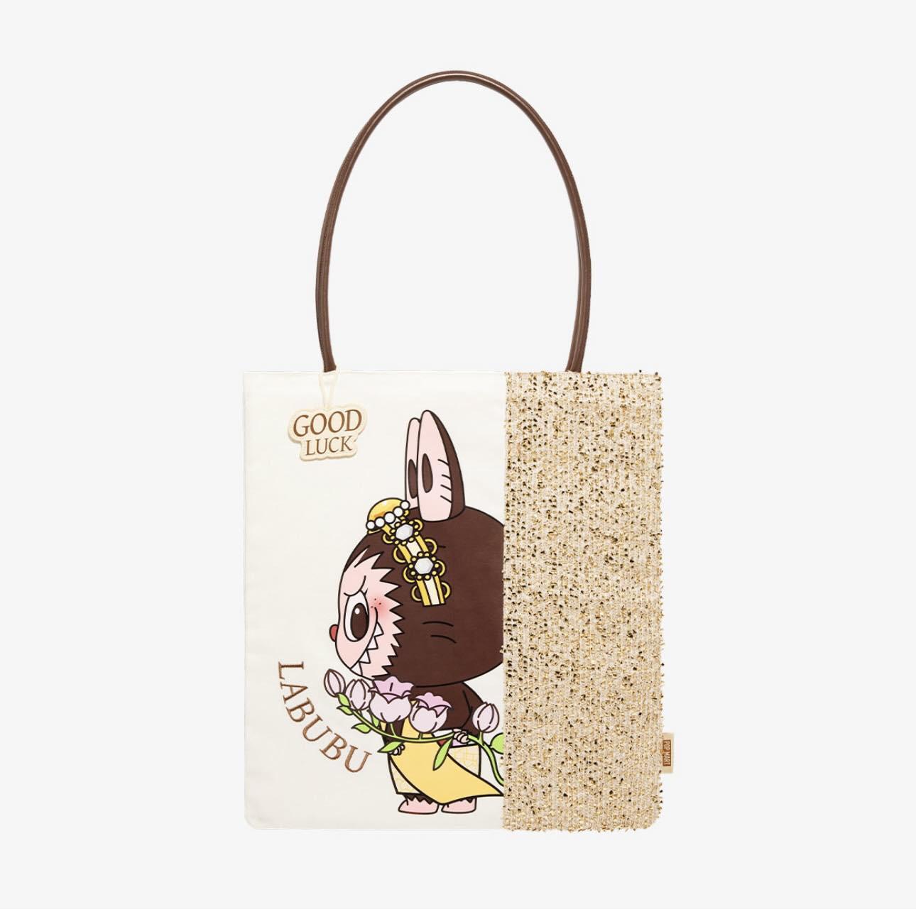 19/2截🌸LABUBU泰國限定限量版 LABUBU Good Lucky To You - Canvas Bag（LABUBU帆布袋） | 預訂約3月中至尾