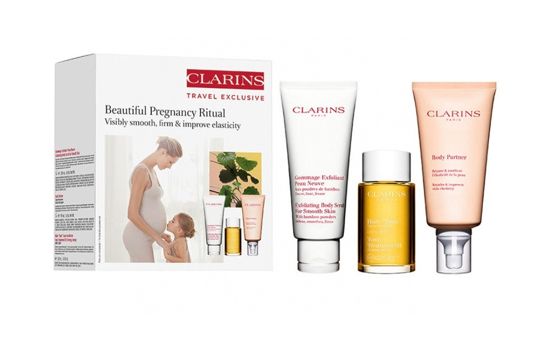 供應商現貨🌸免稅正品 新款Clarins 嬌韻詩孕婦妊娠套裝 | 預訂 逢星期一，三返倉執貨 其後約3-5個工作天寄出