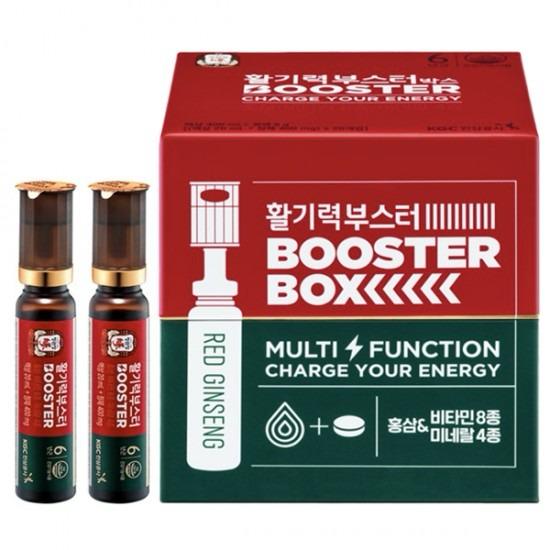 🌸 HWAL GI RYUK BOOSTER Box Red Ginseng Concentrate (20ml*20 bottles + 400mg*20 tablets) Parallel Import | Pre-order approx. 1-2 weeks