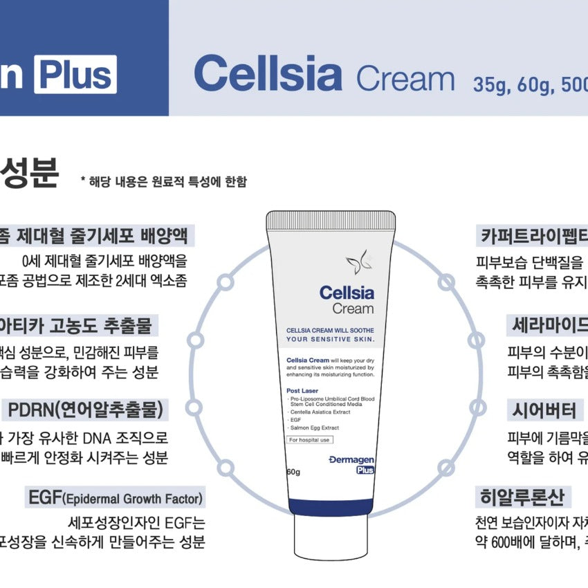 供應商現貨🌸韓國cellsia cream 醫美處方療程後修復霜 | 落單後約3-5個工作天寄出