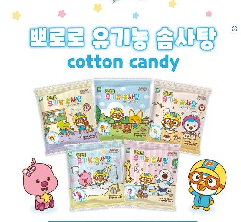 現貨🌸MEASTY PORORO卡通棉花糖9g 9GR*12包 | 落單後約3-5個工作天寄出