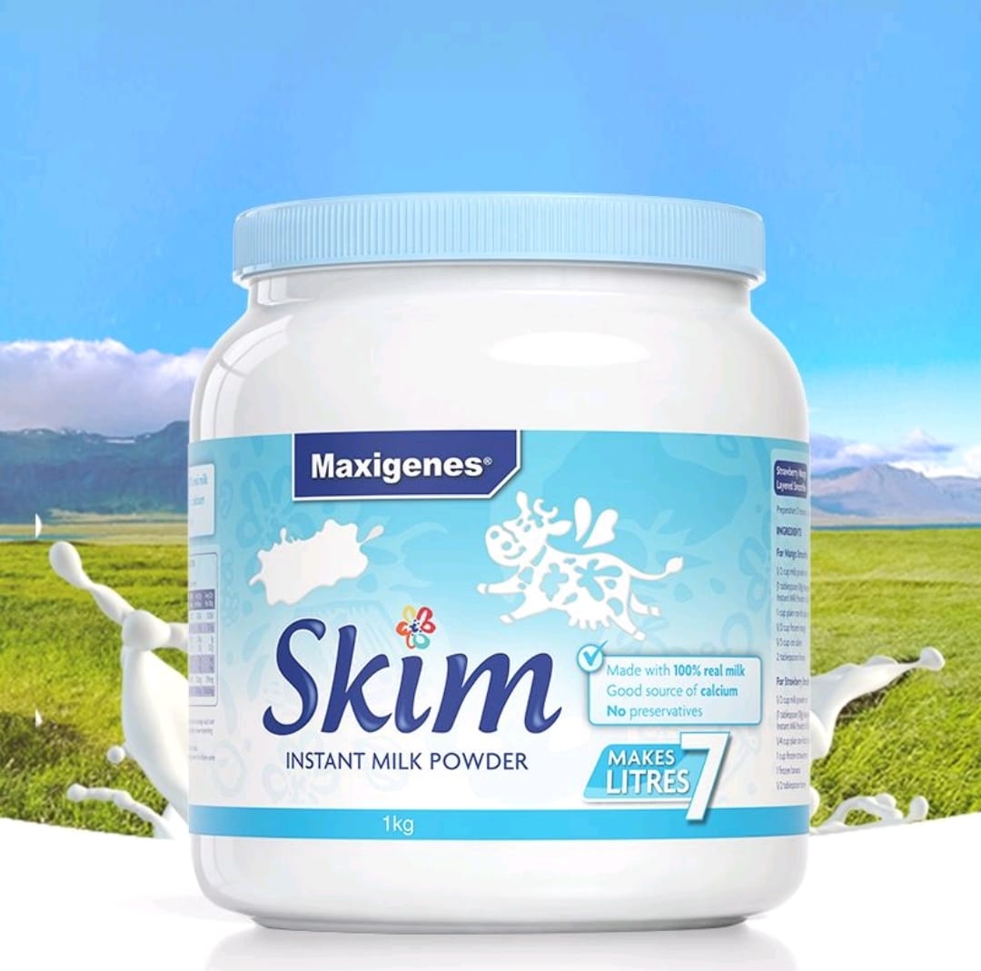 供應商現貨🌸Maxigene高鈣成人脫脂奶粉 1公升 | 預訂 逢星期一，三返倉執貨 其後約3-5個工作天寄出