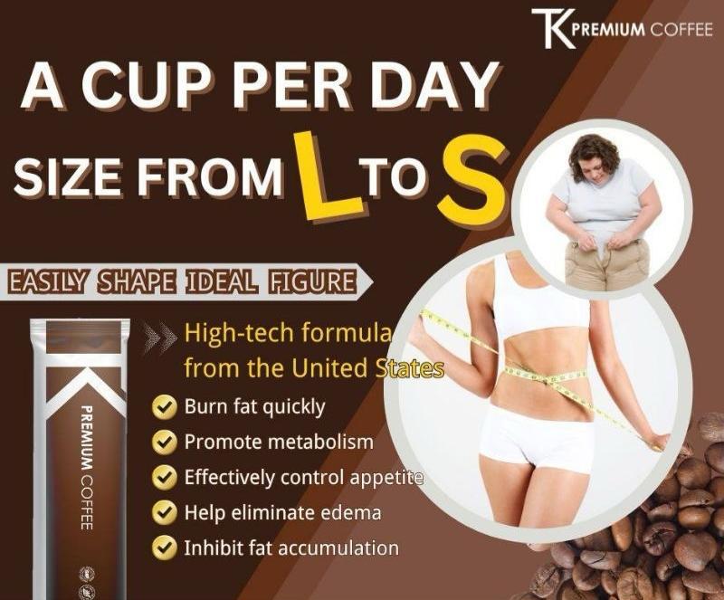🌸馬來西亞TK PREMIUM COFFEE 頂級瘦身咖啡 ☕️ 1盒20包 | 預訂約2星期