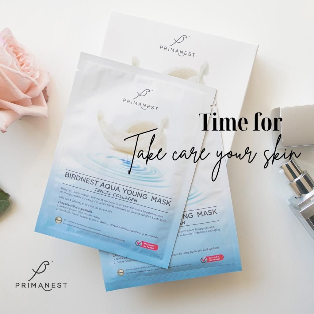 ‼️供應商清貨優惠‼️🌸PRIMANEST Birdnest Aqua Young Mask態利燕窩水潤青春面膜 | 預訂約2-3星期 娉婷貿易公司 Exquisite Beauty Trading Company