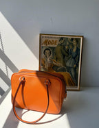 🌸日本中古品代購 愛馬仕愛馬仕橙E皮Plume 20框H刻2004年/Epsom/愛馬仕橙 | 預訂約2-3星期