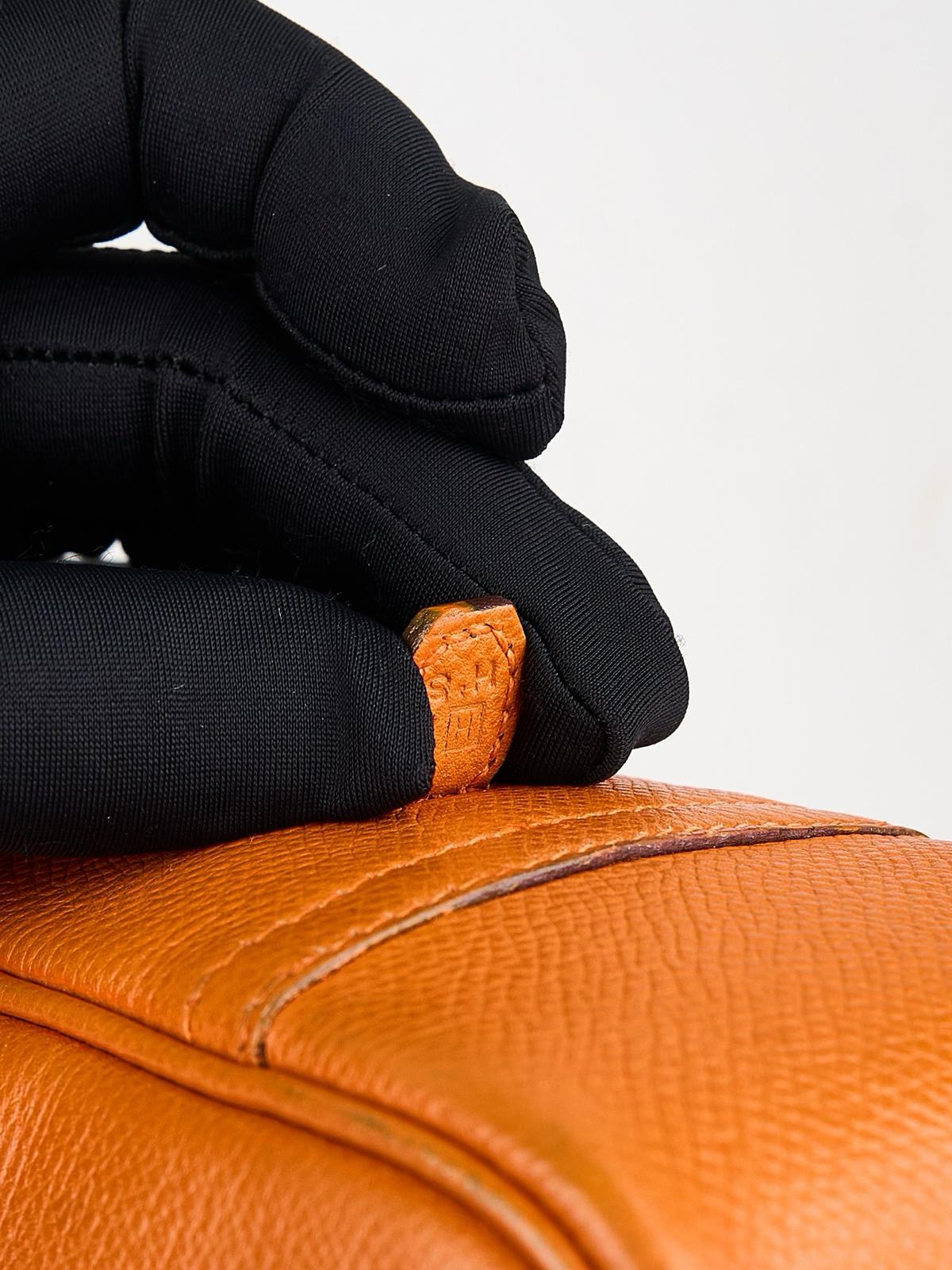 🌸日本中古品代購 愛馬仕愛馬仕橙E皮Plume 20框H刻2004年/Epsom/愛馬仕橙 | 預訂約2-3星期