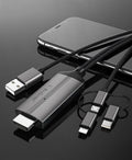 🌸MiraScreen LD36 📱🖥️ 三合一有線影像轉接器 手機平板上電視 一插即用 | 預訂約2-3星期 娉婷貿易公司 Exquisite Beauty Trading Company