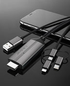 🌸MiraScreen LD36 📱🖥️ 三合一有線影像轉接器 手機平板上電視 一插即用 | 預訂約2-3星期