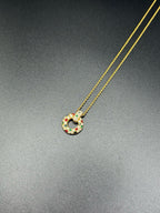 🌸日本中古品代購 Dior彩鑽項鏈 | 預訂約2-3星期