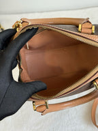 🌸日本中古品代購 Celine棕花mini波士頓 ➕肩帶 | 預訂約2-3星期