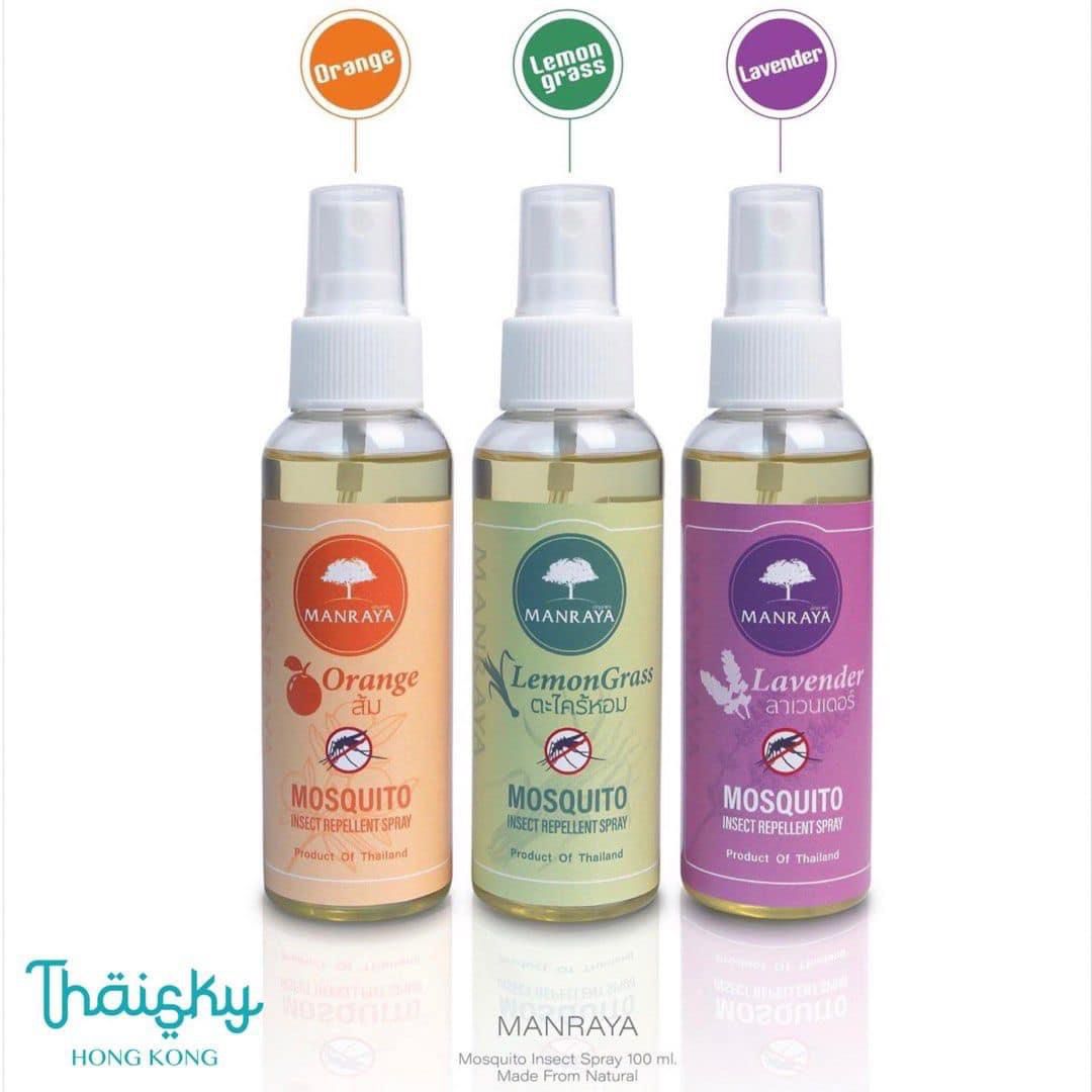 現貨🌸泰國MANRAYA 驅蚊防蚊噴霧 100ml | 落單後約3-5個工作天寄出