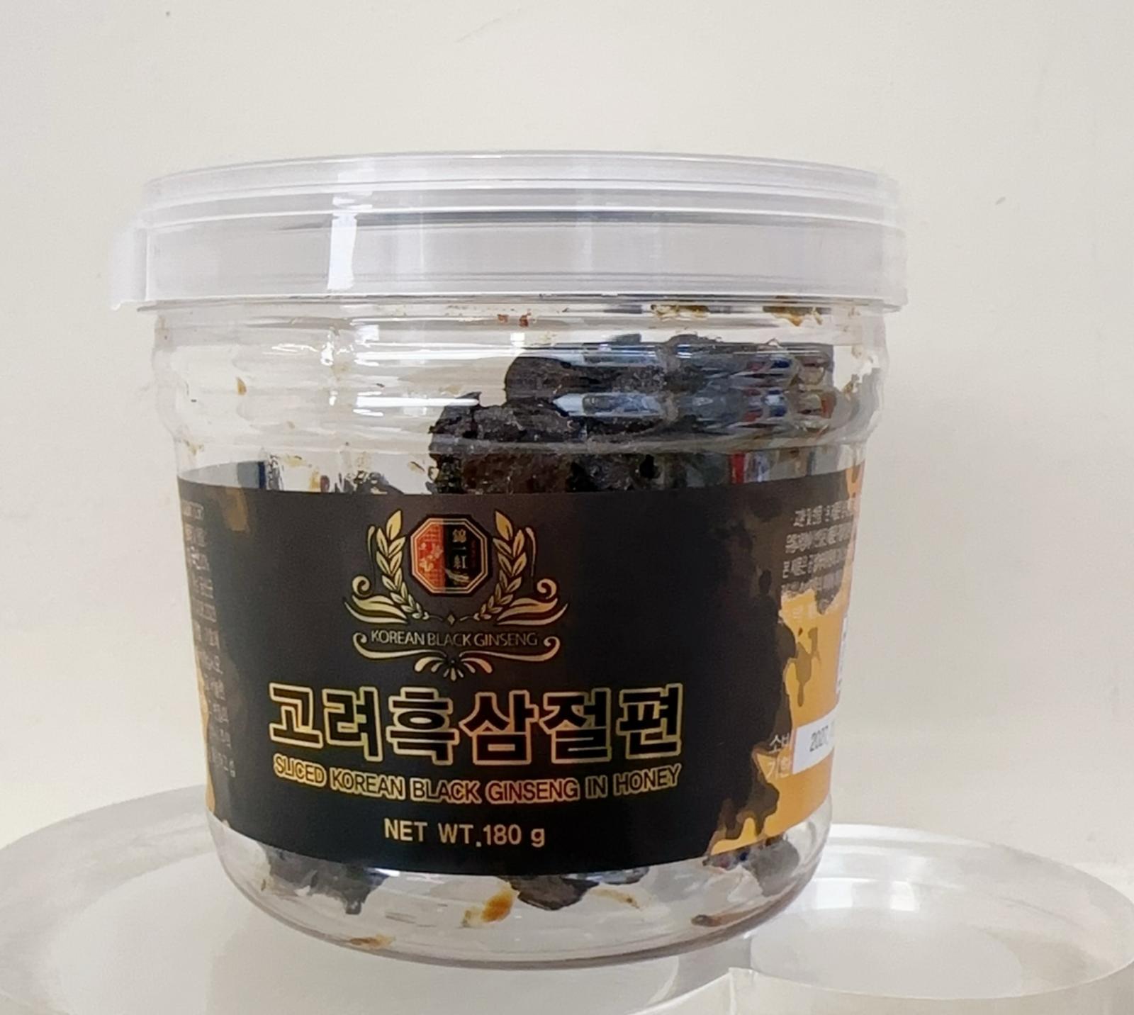 🌸韓國高麗黑參切片-罐裝180g 2027-11 | 預訂約2-3星期