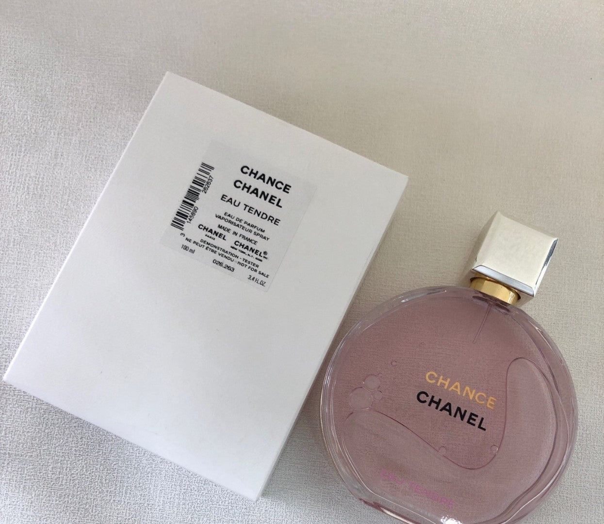 供應商現貨🌸免稅正品 【Chanel粉邂逅濃香簡裝100ml】| 預訂 逢星期一，三返倉執貨 其後約3-5個工作天寄出