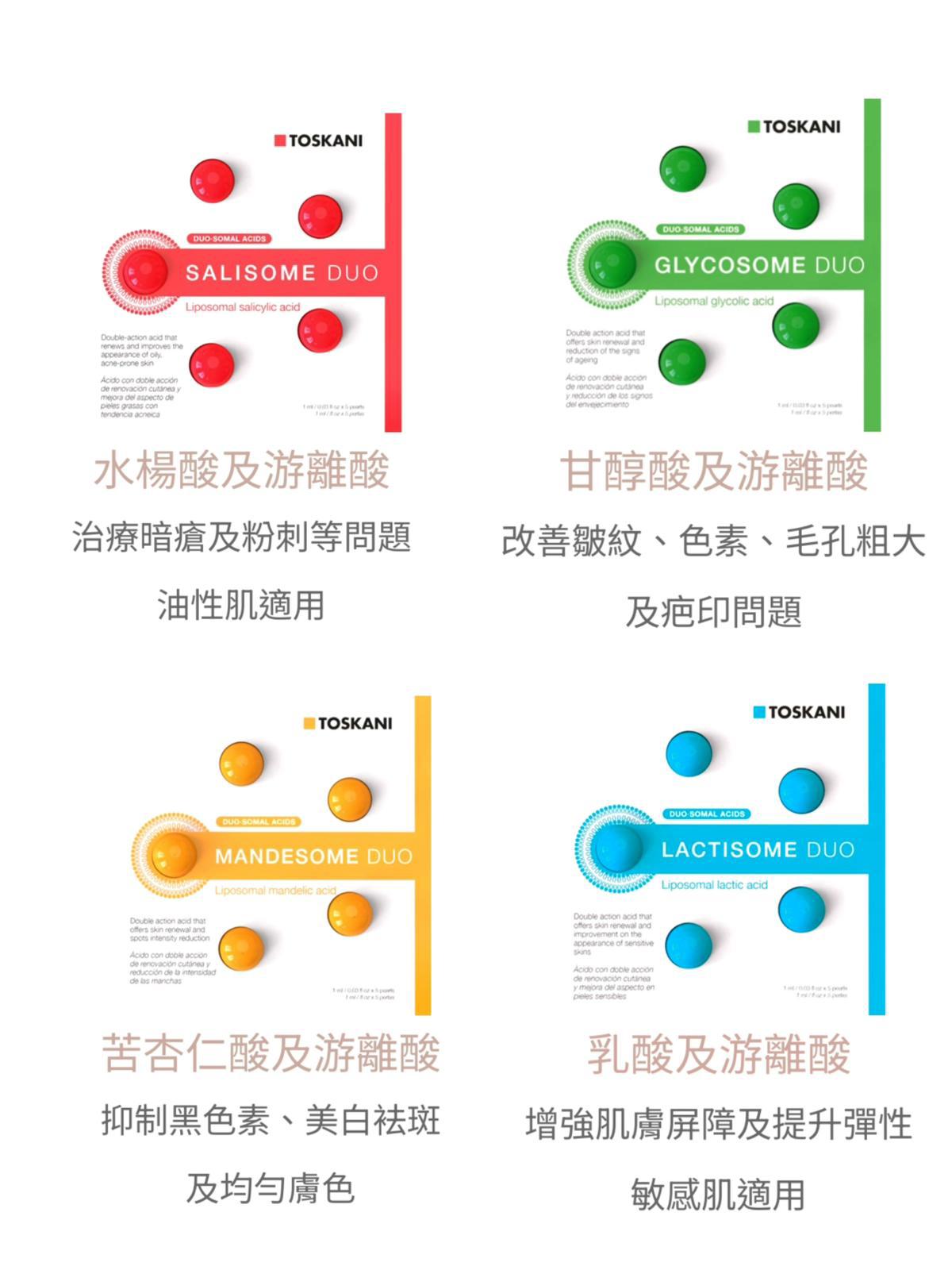 現貨🌸Toskani四色爆珠療程1盒5粒同色 | 落單後約3-5個工作天寄出 娉婷貿易公司 Exquisite Beauty Trading Company