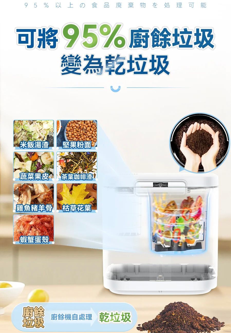 🌸原裝行貨一年保養 日本Yohome低耗節能降解淨味粉化多用途大容量環保廚餘機 | 預訂約1-2星期 娉婷貿易公司 Exquisite Beauty Trading Company